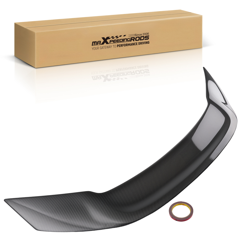 Carbon Fiber Rear Spoiler Trunk Wing compatible for Mercedes Benz W117 CLA 2013-2019