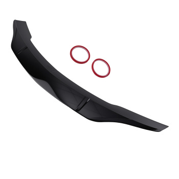 Gloss Black Boot Spoiler compatible for Mercedes C Class W204 2007-2014 Rear Trunk Wing ABS
