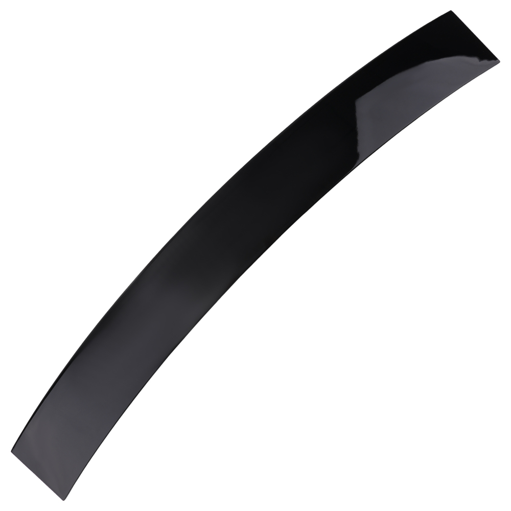Black Deck Lid Wing compatible for Mercedes Benz E-Class W212 2010-2016 Painted Finish