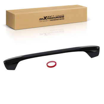 ABS Black Trunk Spoiler compatible for BMW X1 E84 2009-2015 Rear Wing Roof Gloss Painted