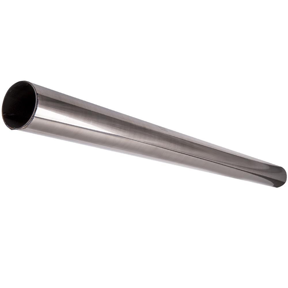 3 inch 76mm Outlet Diameter Exhaust Tube Pipe T-304 Stainless Steel 48 Length