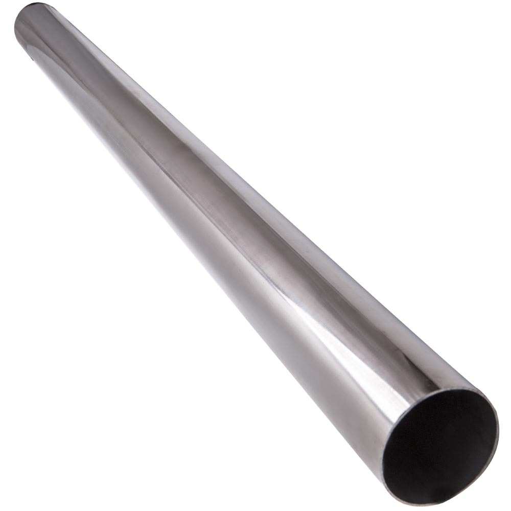 3 inch 76mm Outlet Diameter Exhaust Tube Pipe T-304 Stainless Steel 48 Length