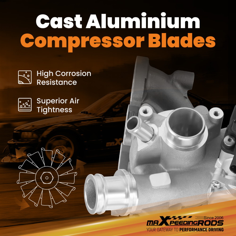 Turbocompresor compatible para Skoda Fabia Octavia Roomster Yeti 1.2 TSI 1197ccm 03F145701K