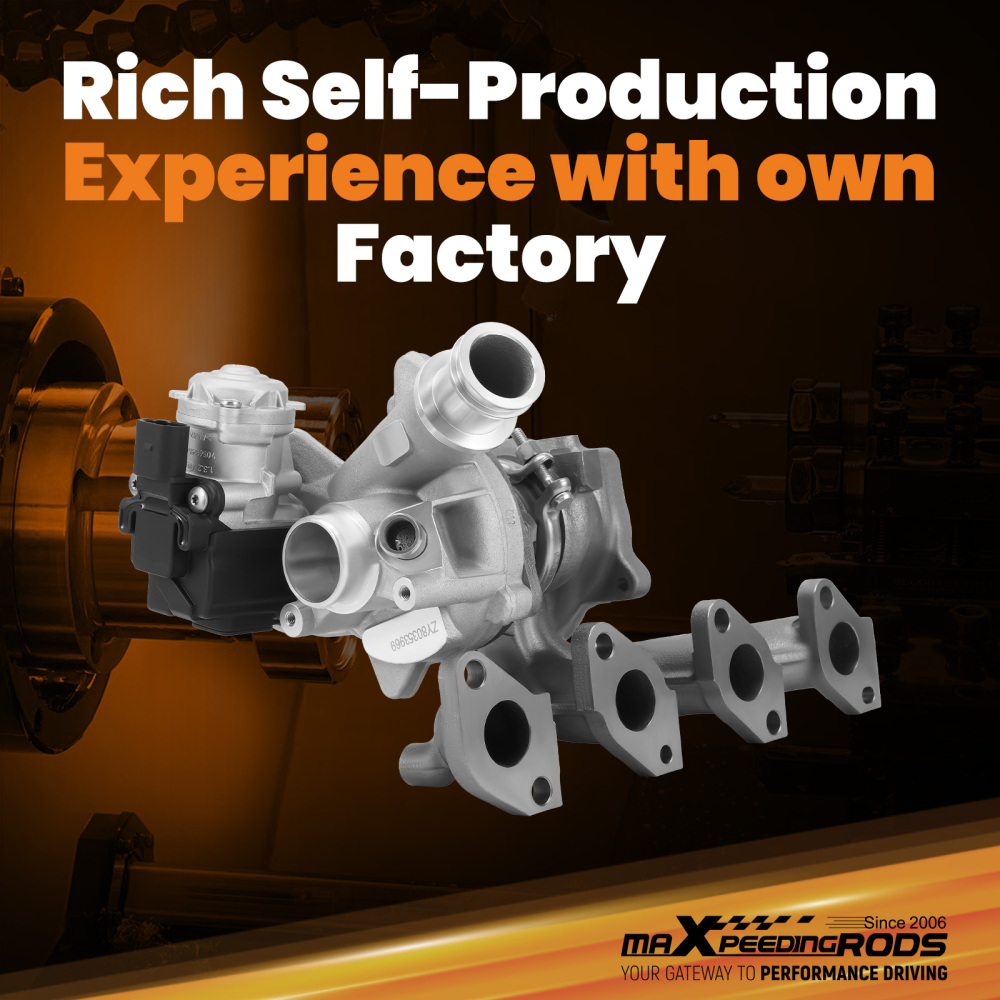 New Turbo Turbocharger compatible for VW Audi Seat Skoda 1.2 TSI CBZA CBZB 03F145701H