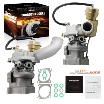Pair Turbo Turbocharger compatible for Audi RS4 S4 A6 Allroad Quattro 2.7L K04-025 K04-026
