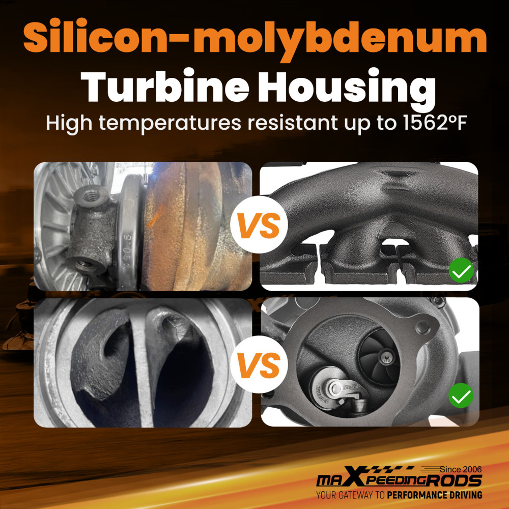 Billet Turbocharger compatible for Audi A5 Coupe Sport back Cabriolet 53039700291 160HP