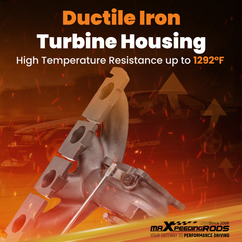 Turbocharger compatible for Audi A4 A5 A6 S4 S5 08-15 With CDNB CDNC CAEA CAEB CFKA Engine