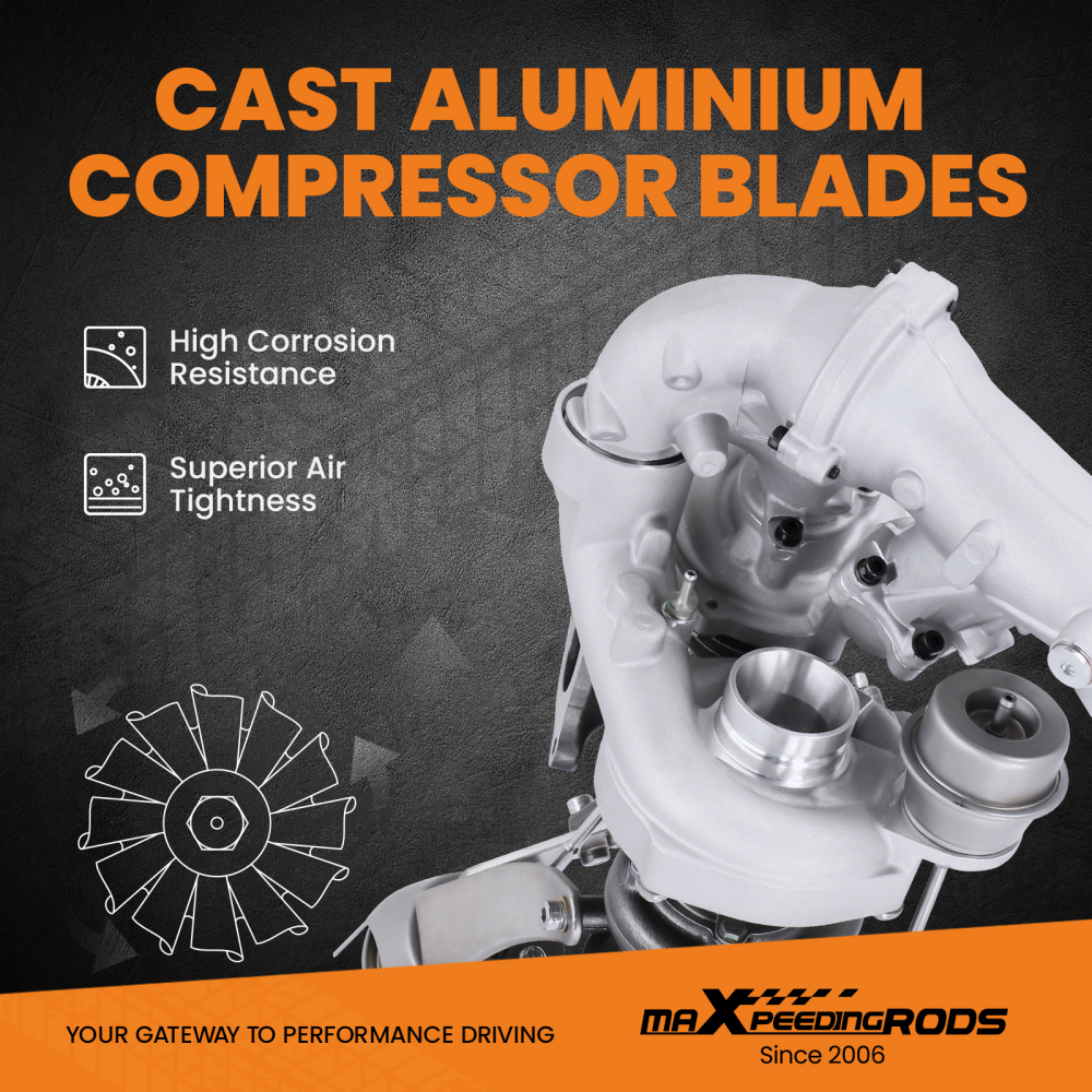 KP39+K04 Turbocharger Turbo compatible for Mercedes Vito Sprinter 2.2CDI 2143cc OM651DE22LA