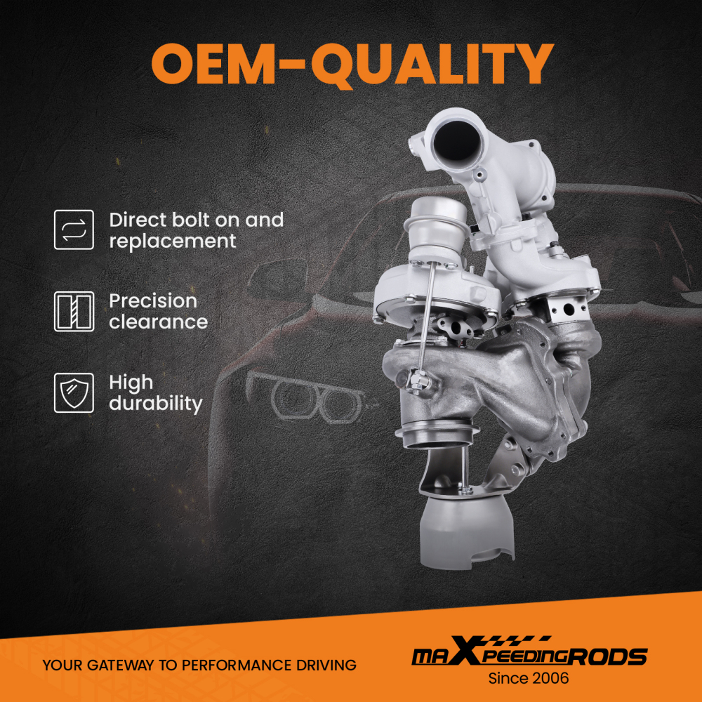 KP39+K04 Turbocharger Turbo compatible for Mercedes Vito Sprinter 2.2CDI 2143cc OM651DE22LA