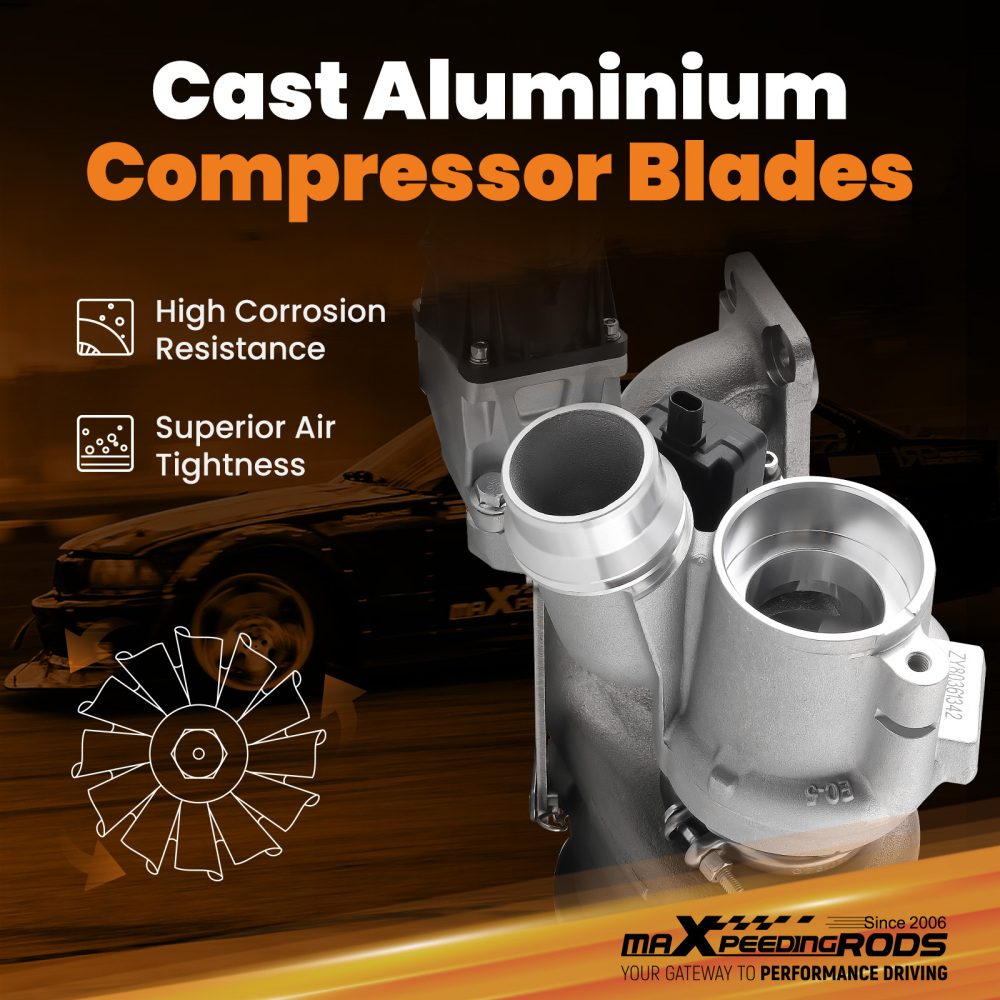 Turbocharger compatible for BMW 125i 320i 328i 520i 528i X1 X3 X4 20i 28i N20 2.0L Turbo