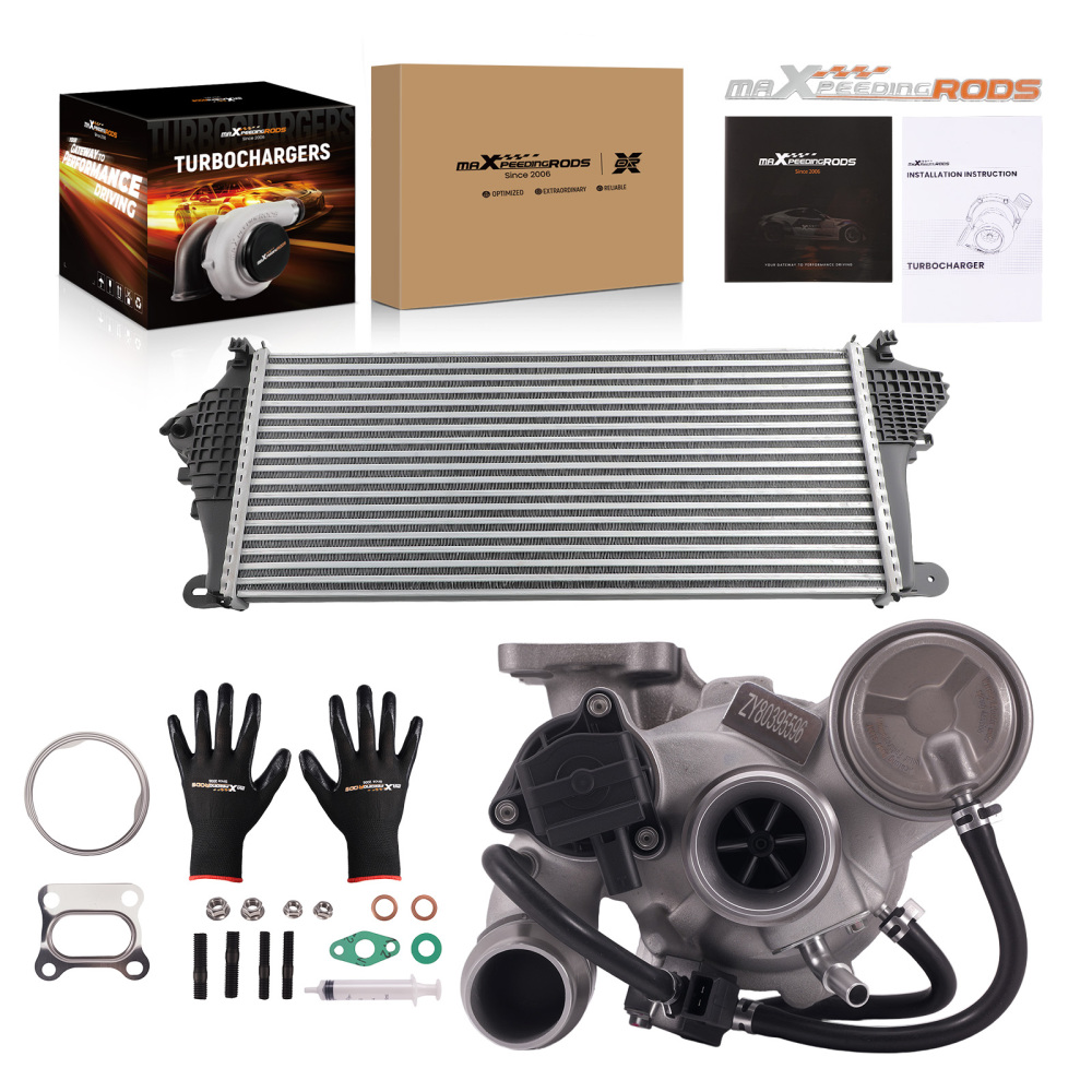Turbocharger Kit compatible for Chevy Chevrolet Malibu L LS LT 1.5L L42016-23 Intercooler