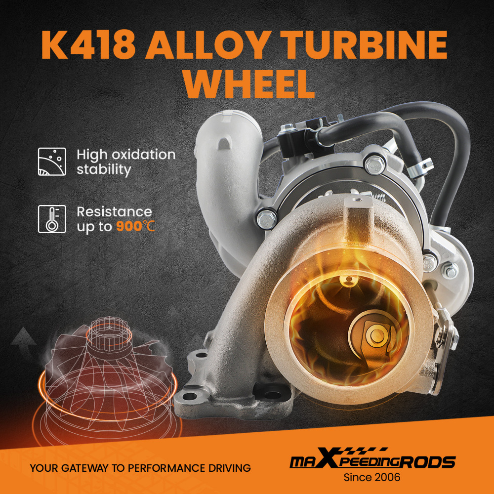 Turbocharger Turbo compatible for Chevrolet Malibu L LS LT RS 1.5L 2016-2023 12687057