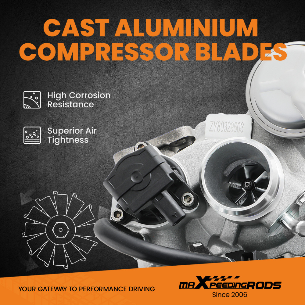 Turbocharger Turbo compatible for Chevrolet Malibu L LS LT RS 1.5L 2016-2023 12687057