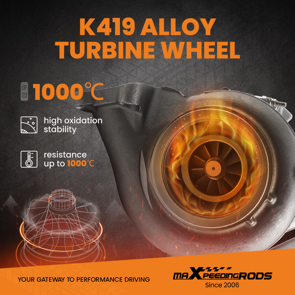 Billet Turbo compatible for Chevrolet Silverado GMC Sierra 2500 3500 compatible for Duramax L5P 6.6L 17-21