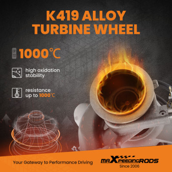 Billet Turbocharger Turbo compatible for Chevrolet CruzeBuick compatible for Encore 2016-2019 L4 1.4L