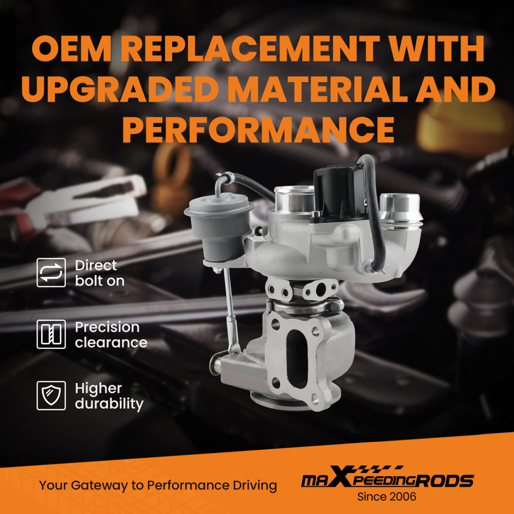 Billet Turbocharger Turbo compatible for Chevrolet CruzeBuick compatible for Encore 2016-2019 L4 1.4L