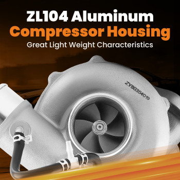 Turbo w/ Gaskets compatible for Subaru Impreza WRX STI Limited 2.5 GT 2.5L 2458CC 08-14