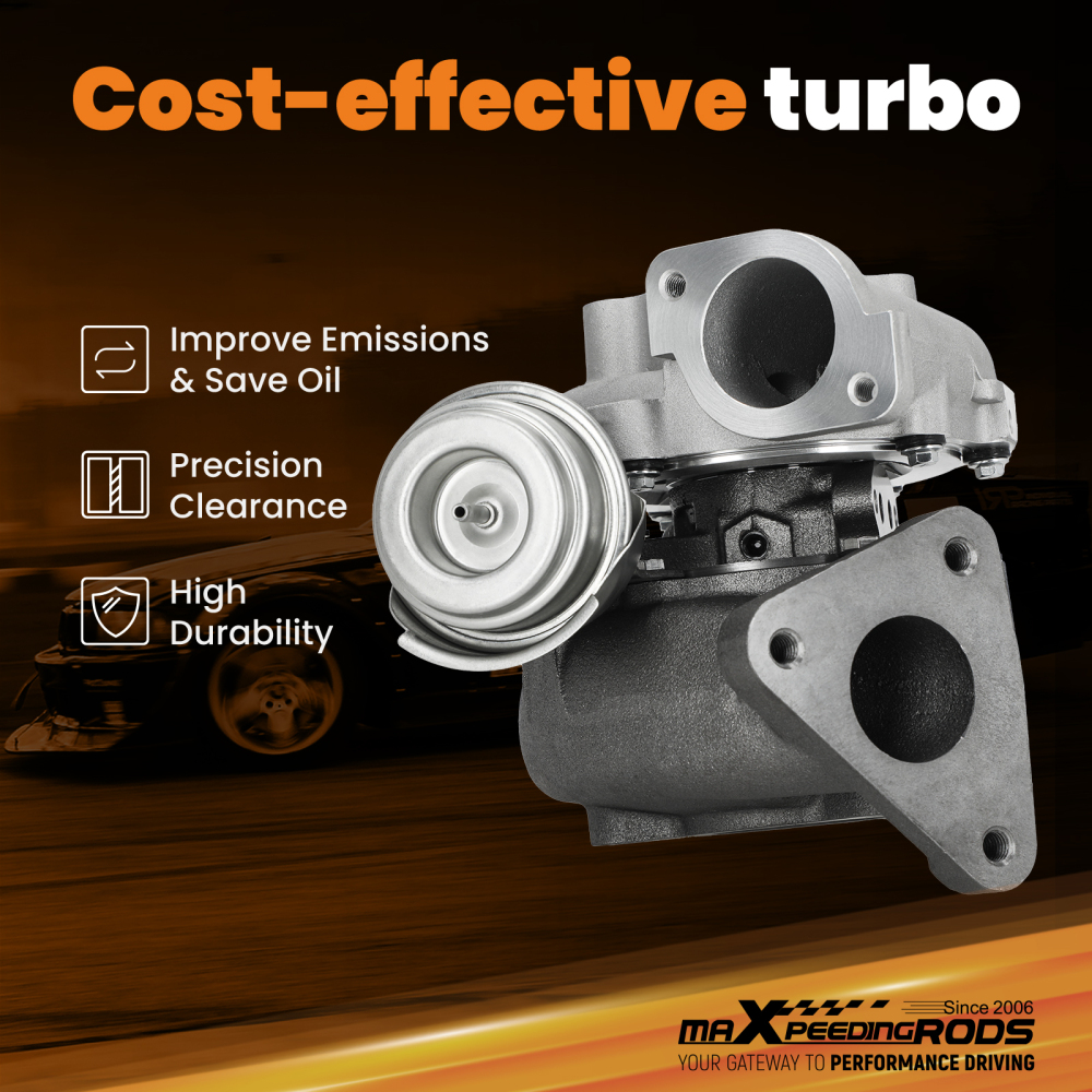 Pour GT2056V Turbo compatible pour Nissan NP300 Navara D40 2.5 dCi 4WD 174 PS 751243-5002S