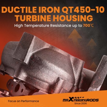 Turbo for GT2056V 14411-EB300 compatible for Nissan Navara 2.5DI 174HP Pathfinder QW25 D40