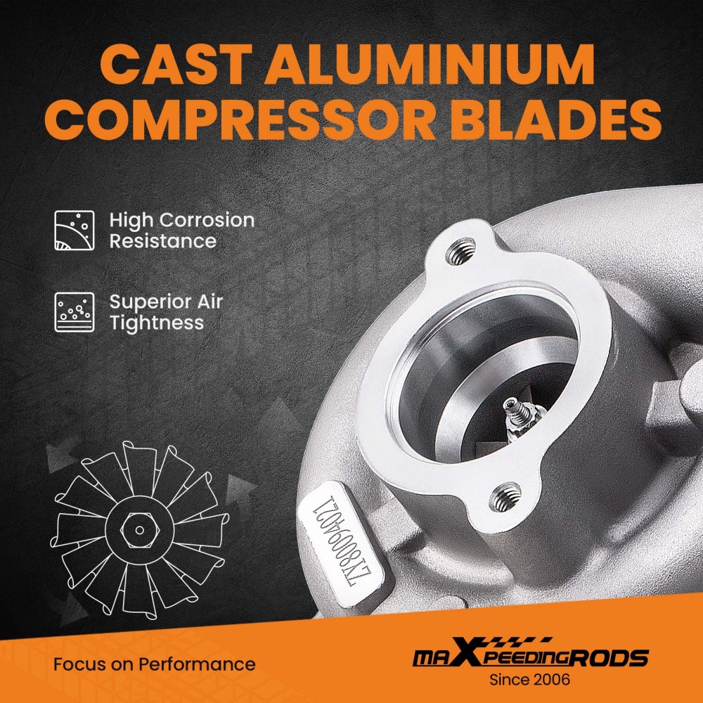 Turbo for GT2056V 14411-EB300 compatible for Nissan Navara 2.5DI 174HP Pathfinder QW25 D40