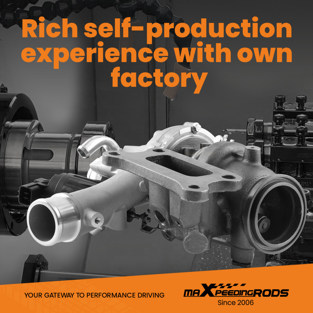 Left Turbo Turbocharger compatible for INFINITI Q50 Q60 Red Sport 400 3.0L 2997CC V6 843565