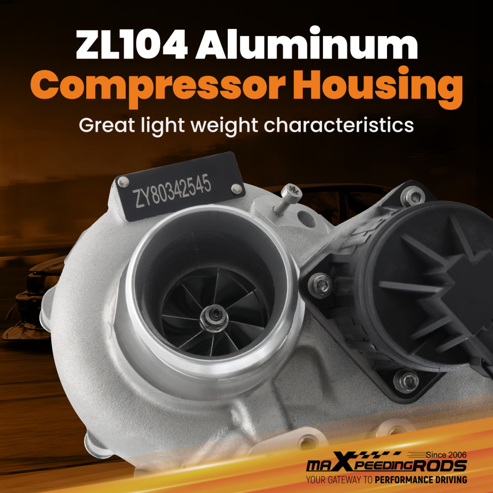 LeftRight Turbo compatible for INFINITI Q50 Q60 3.0 L 2016-2022 144115CA0D 144115CA2C