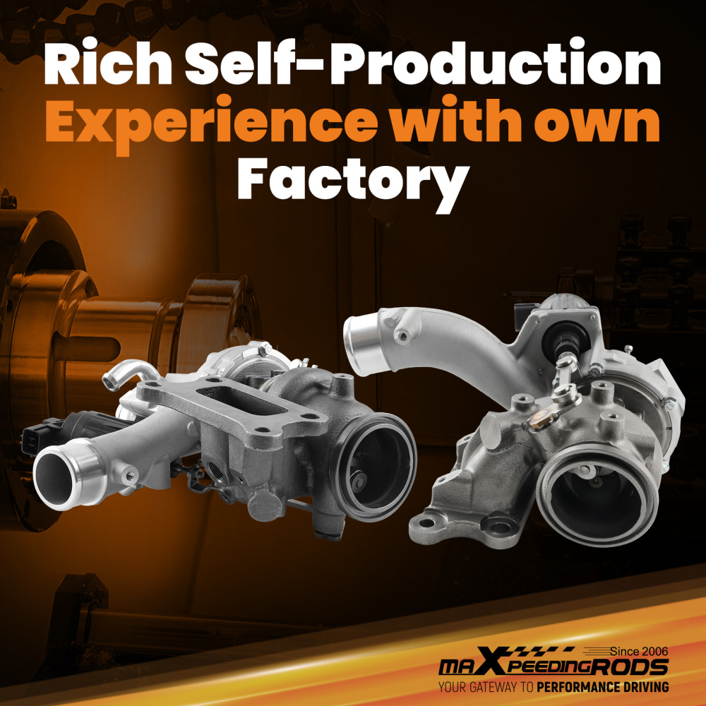 LeftRight Turbo compatible for INFINITI Q50 Q60 3.0 L 2016-2022 144115CA0D 144115CA2C