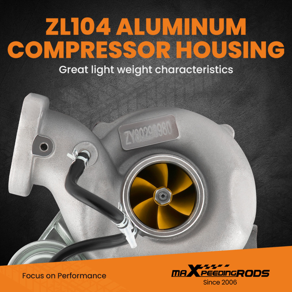 VF52 RHF55 Turbo Turbocharger compatible for Subaru WRX 14411AA800 Water +Oil Cooled Billet