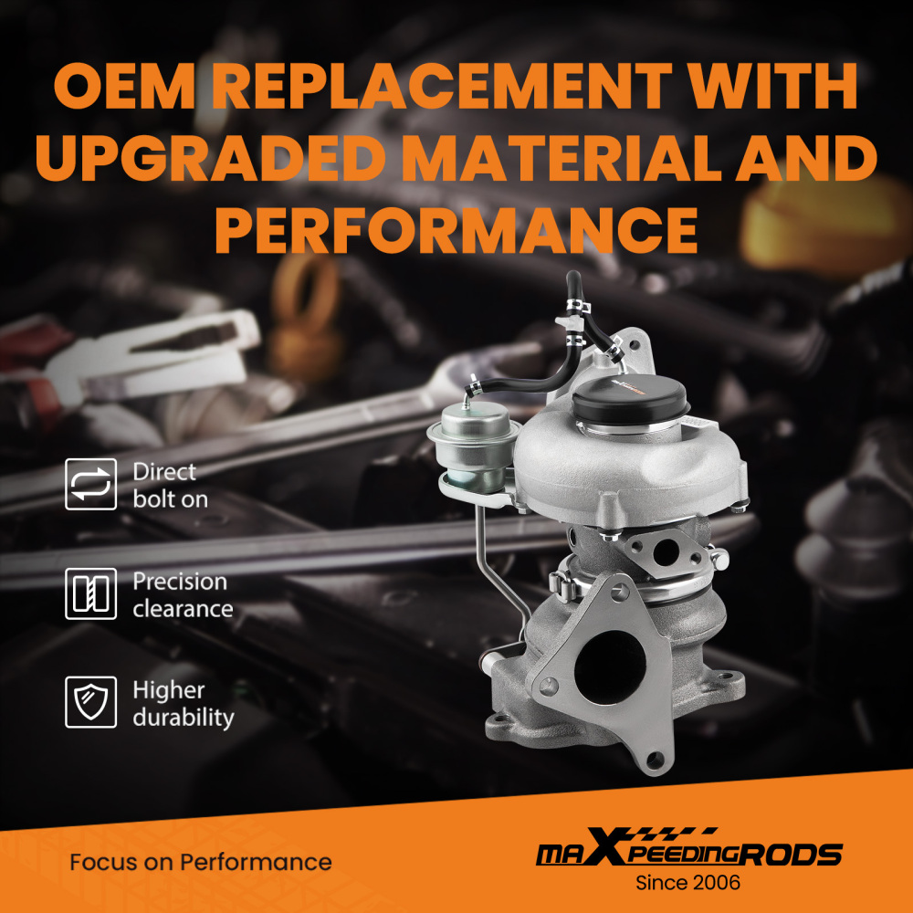 VF52 RHF55 Turbo Turbocharger compatible for Subaru WRX 14411AA800 Water +Oil Cooled Billet