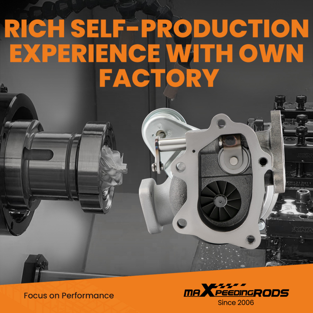 VF52 RHF55 Turbo Turbocharger compatible for Subaru WRX 14411AA800 Water +Oil Cooled Billet