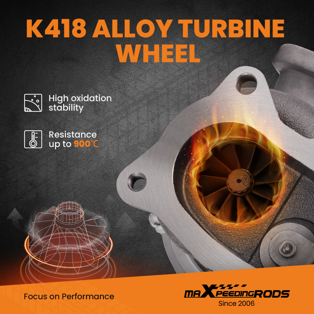 VF52 Turbo Turbocharger compatible for Subaru Impreza Impreza 14411AA800