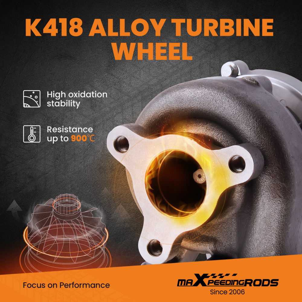 /GTA1849V Turbo Turbocompresseur compatible pour Nissan Almera Di X-Trail Almera 2.2L D