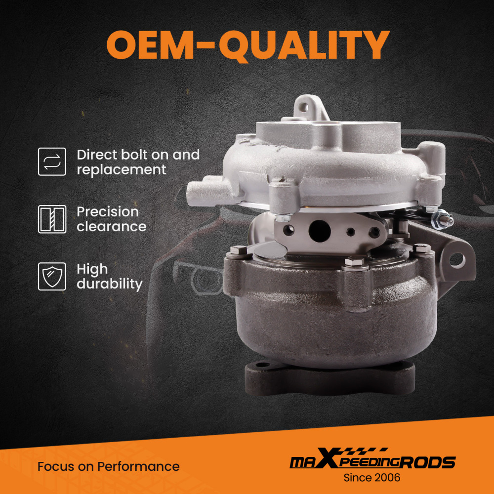 /GTA1849V Turbo Turbocompresseur compatible pour Nissan Almera Di X-Trail Almera 2.2L D