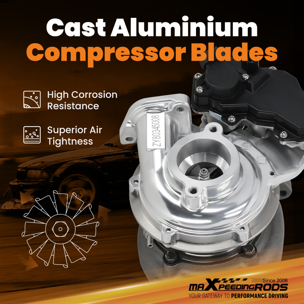 Turbo Turbocharger compatible for Toyota Hilux Prado Fortuner D4D 1GD-FTV 2.8L 9108505001Y