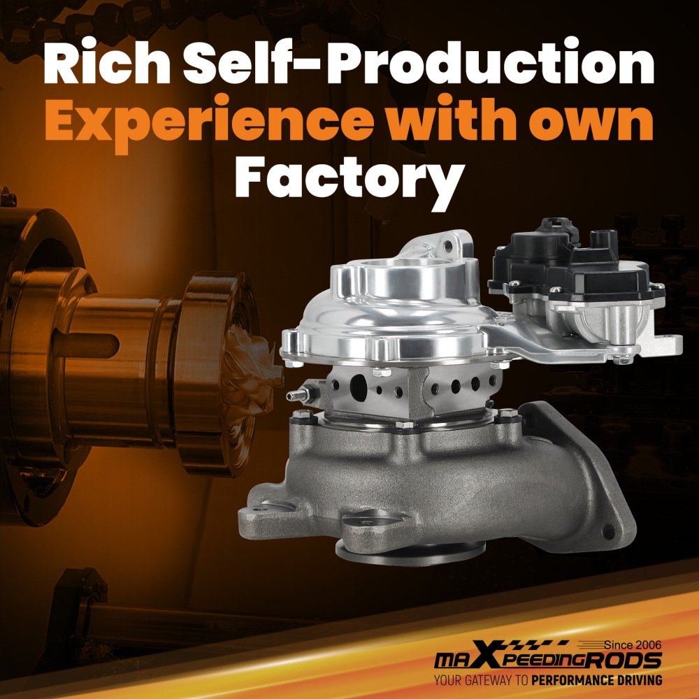 Turbo Turbocharger compatible for Toyota Hilux Prado Fortuner D4D 1GD-FTV 2.8L 9108505001Y