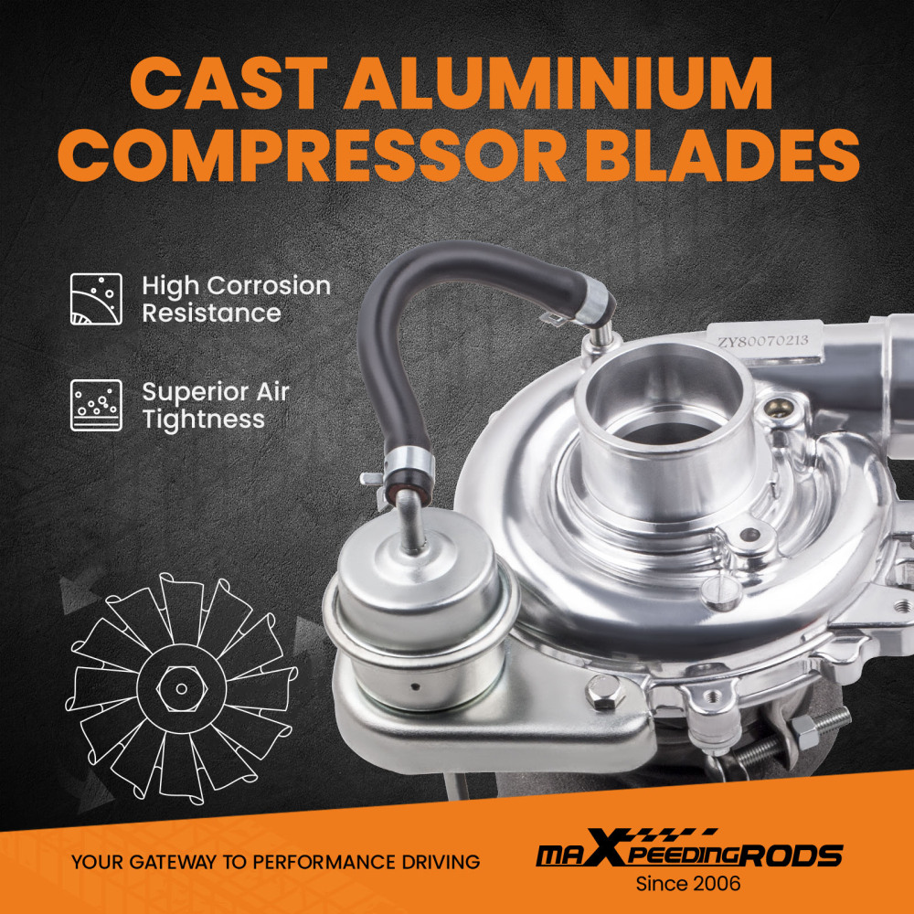 Compatible for Toyota Hilux compatible for Hiace Land Cruiser 2.5L 2KD-FTV 17201-30030CT9 Turbo Turbocharger