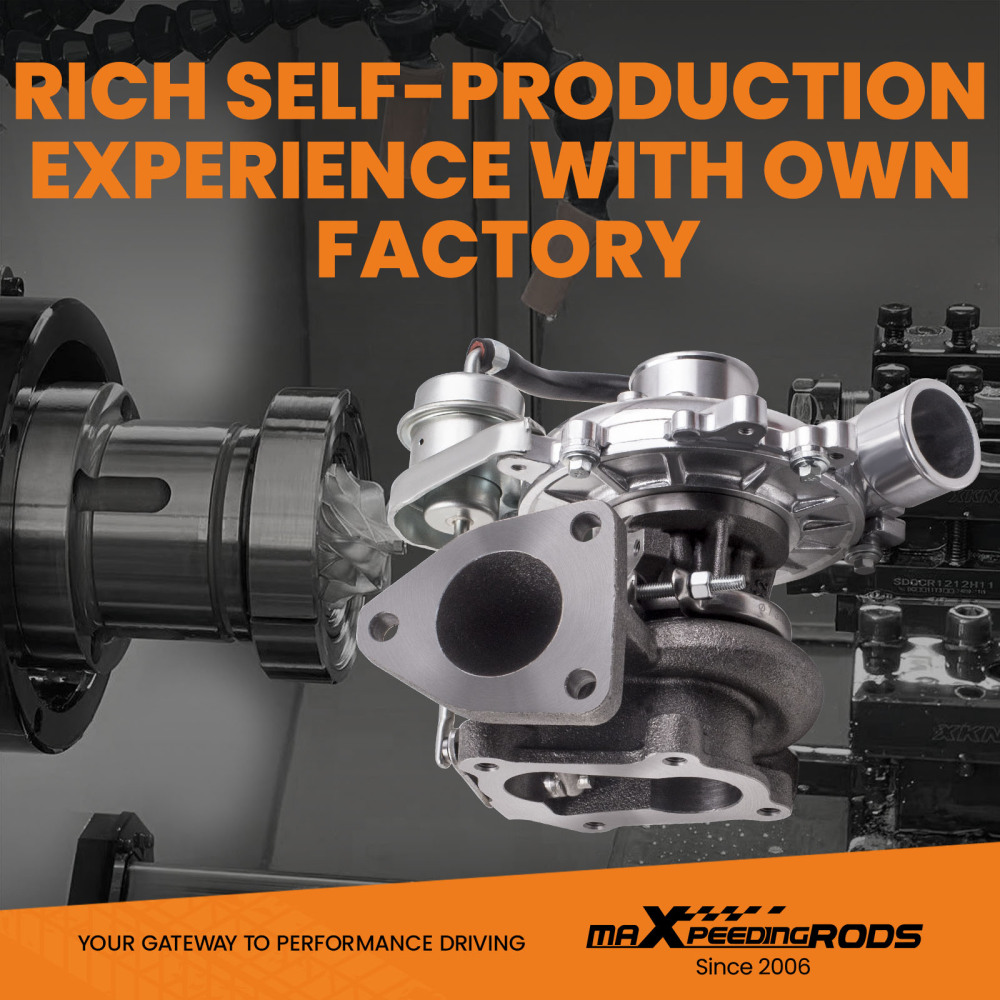 Compatible for Toyota Hilux compatible for Hiace Land Cruiser 2.5L 2KD-FTV 17201-30030CT9 Turbo Turbocharger