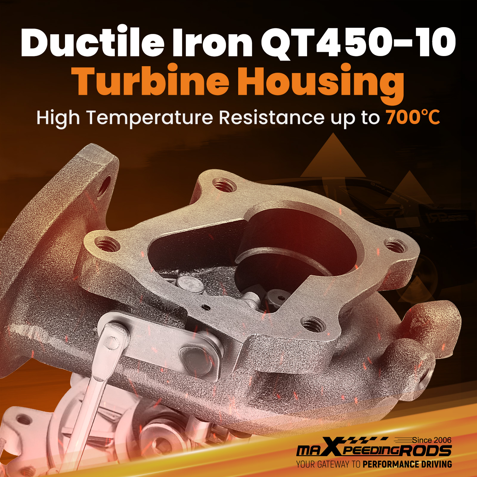Turbocharger compatible for Toyota Innova 2.5L 2KD-FTV 17201