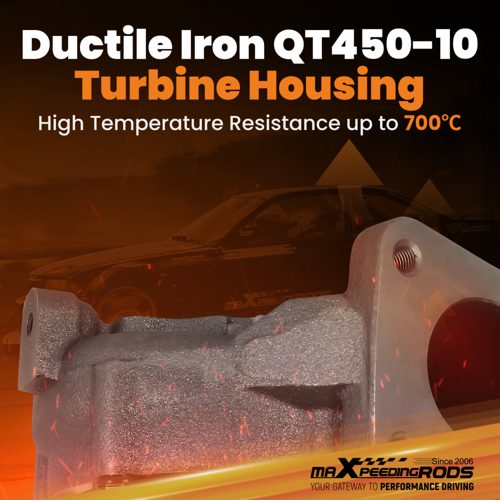 Turbocharger compatible for Toyota Hiace 3.0l D4D 1KD-FTV 2007- 17201-30180 Water Cooling