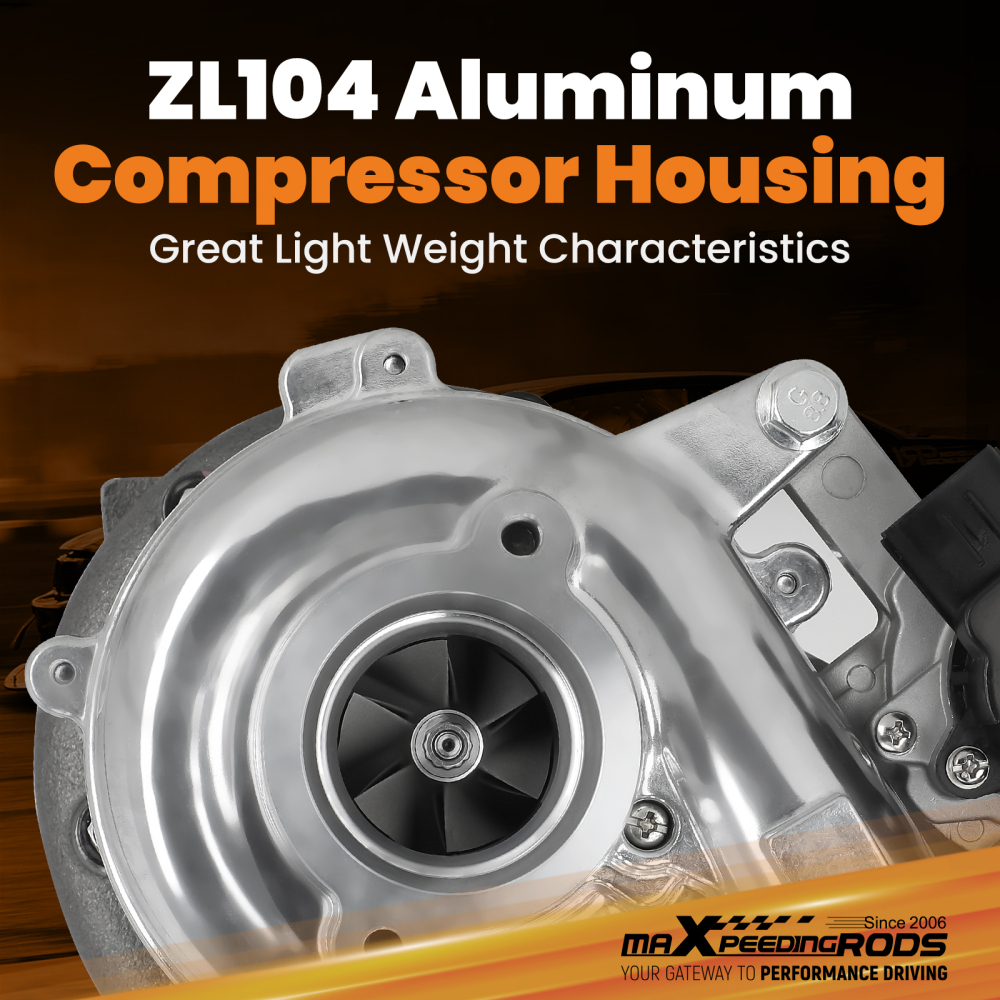 Turbocharger compatible for Toyota Hiace 3.0l D4D 1KD-FTV 2007- 17201-30180 Water Cooling