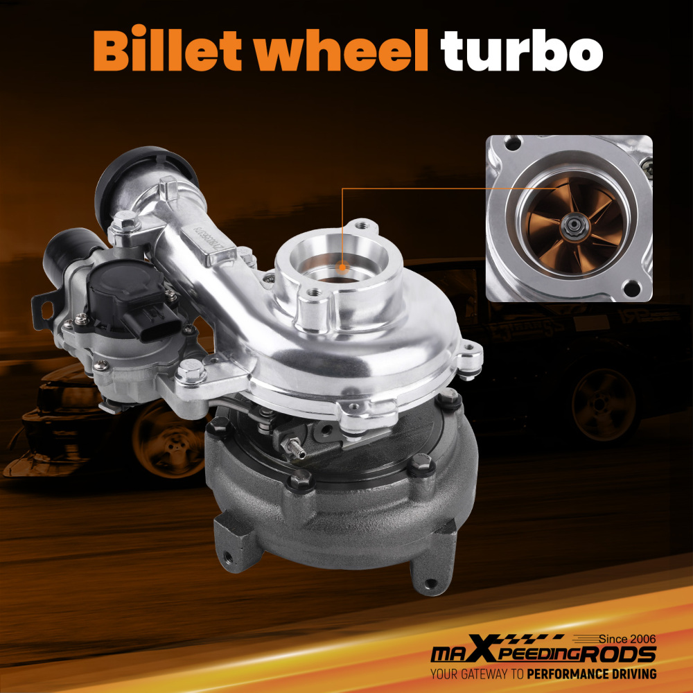 Billet Turbocharger compatible for Toyota Land cruiser Prado KJD120 KJD150 1KD-FTV Engine
