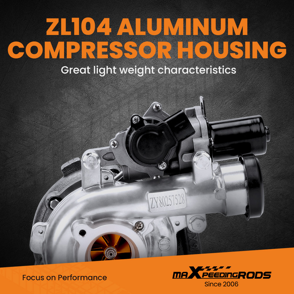  Billet Compressor Wheel CT16V Turbo compatible for Charger Compatible For Toyota Hilux compatible for Landcruiser 1KD-FTV 17201-OL040/30100