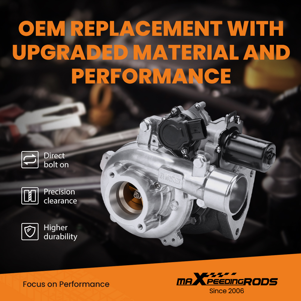  Billet Compressor Wheel CT16V Turbo compatible for Charger Compatible For Toyota Hilux compatible for Landcruiser 1KD-FTV 17201-OL040/30100