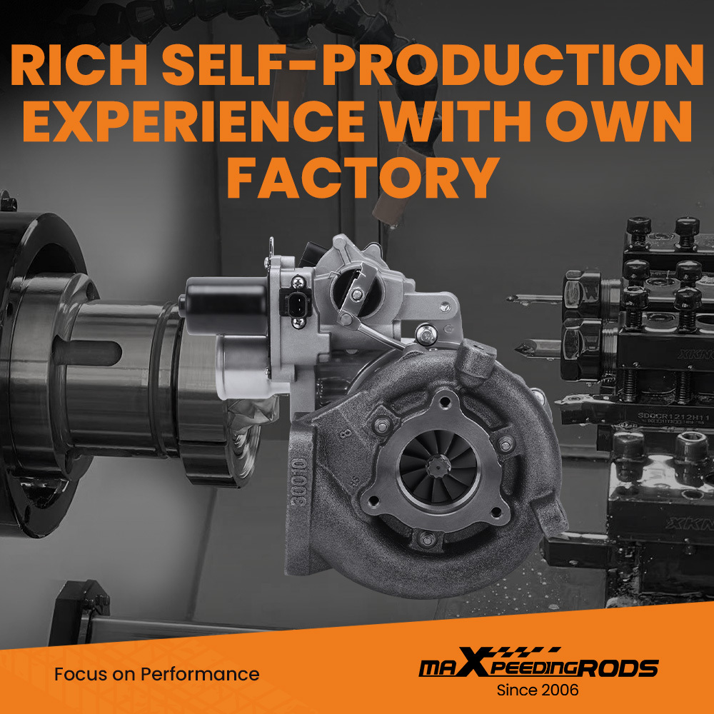  Billet Compressor Wheel CT16V Turbo compatible for Charger Compatible For Toyota Hilux compatible for Landcruiser 1KD-FTV 17201-OL040/30100