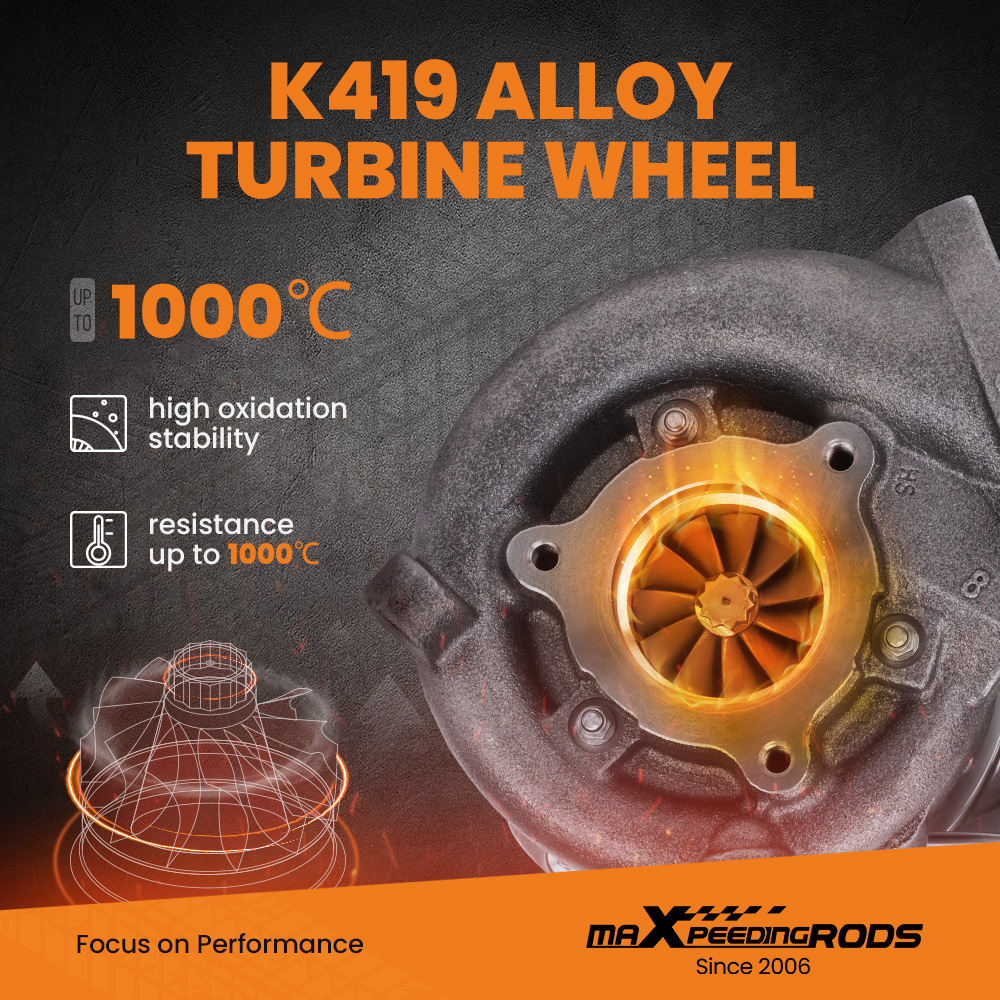 Billet Compressor Wheel CT16V Turbo compatible for Charger Compatible For Toyota Hilux compatible for Landcruiser 1KD-FTV 17201-OL040/30100