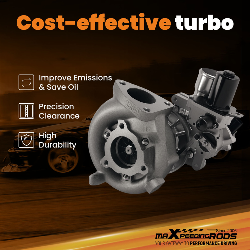 Turbo Chargeur compatible pour TOYOTA 1KD-FTV 17201-0L040 Hilux LC Prado 3.0 Ltr D4-D 02-10