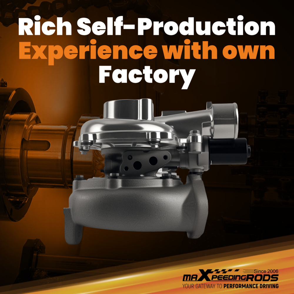 Turbo Chargeur compatible pour TOYOTA 1KD-FTV 17201-0L040 Hilux LC Prado 3.0 Ltr D4-D 02-10