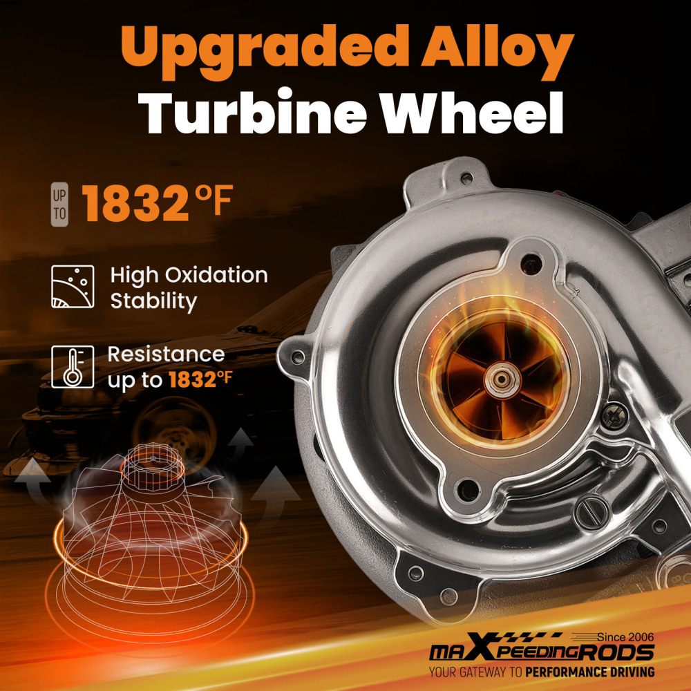 Maxspeedingrods Billet CT16V TurboFor compatible for Toyota Hilux compatible for Landcruiser 3.0 17201-30110