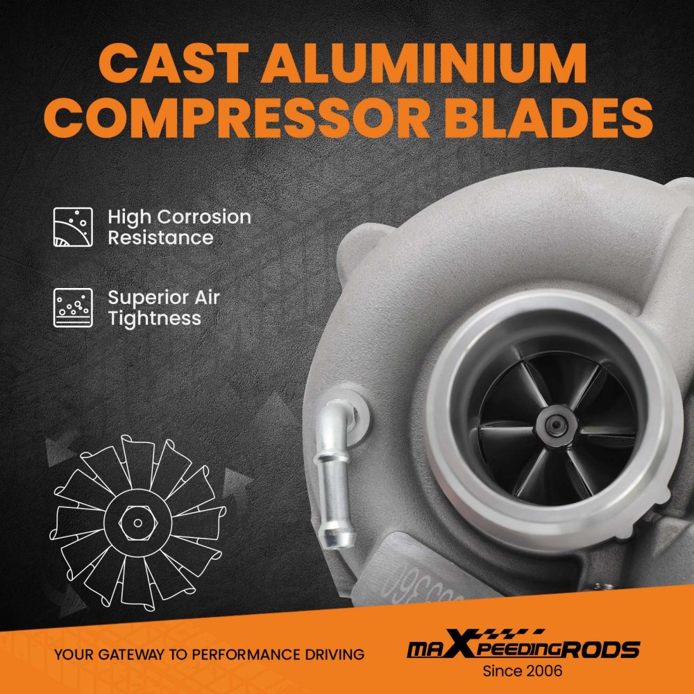 K0CG Turbo Turbocharger compatible for Ford F150 F-150 3.5L V6 EcoBoost 2010 2011 2012