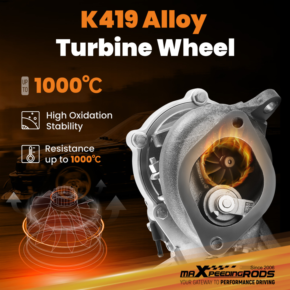 Billet Turbo for FordF150 3.5L compatible for EcoBoost 2010-2012 Right Side CL3Z6K682B